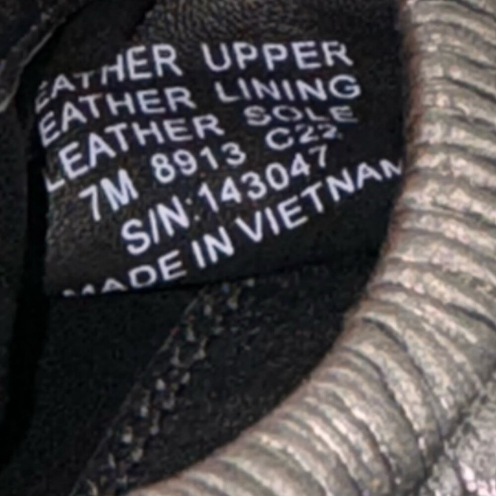 🆕 TORY BURCH 🧿 BNWOB Black Sheepskin Leather Abstract Logo Scrunch Ballet Flat - Picture 9 of 15